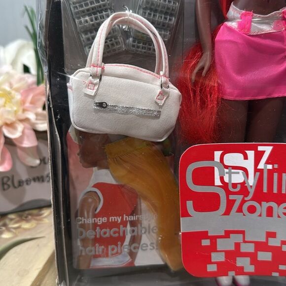 Rare Vintage 2004 Janay Stylin' Zone Doll Accessories Hair Pieces New in Box - Picture 4 of 12